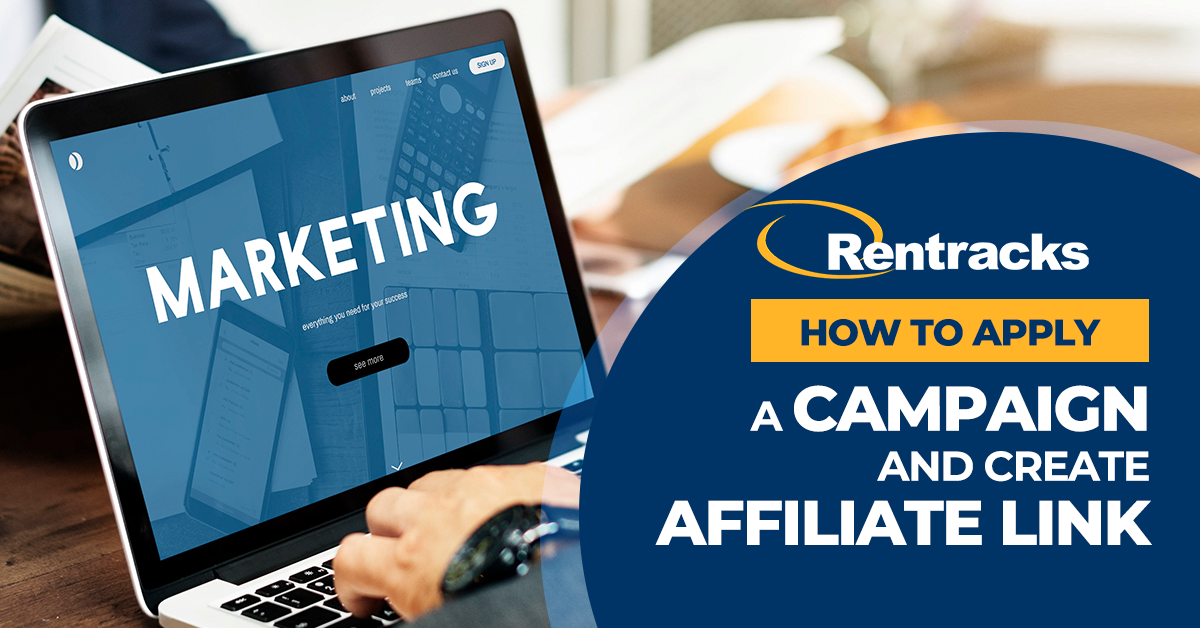 How to apply a campaign and create affiliate link?